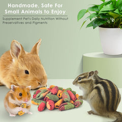 ERKOON Chinchilla Treats vibrant colors as a fun reward during playtime.