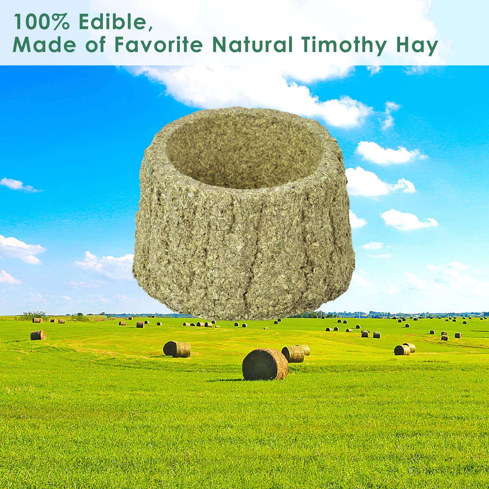ERKOON Small pet fiber digestible support image suggests high fiber content benefits.