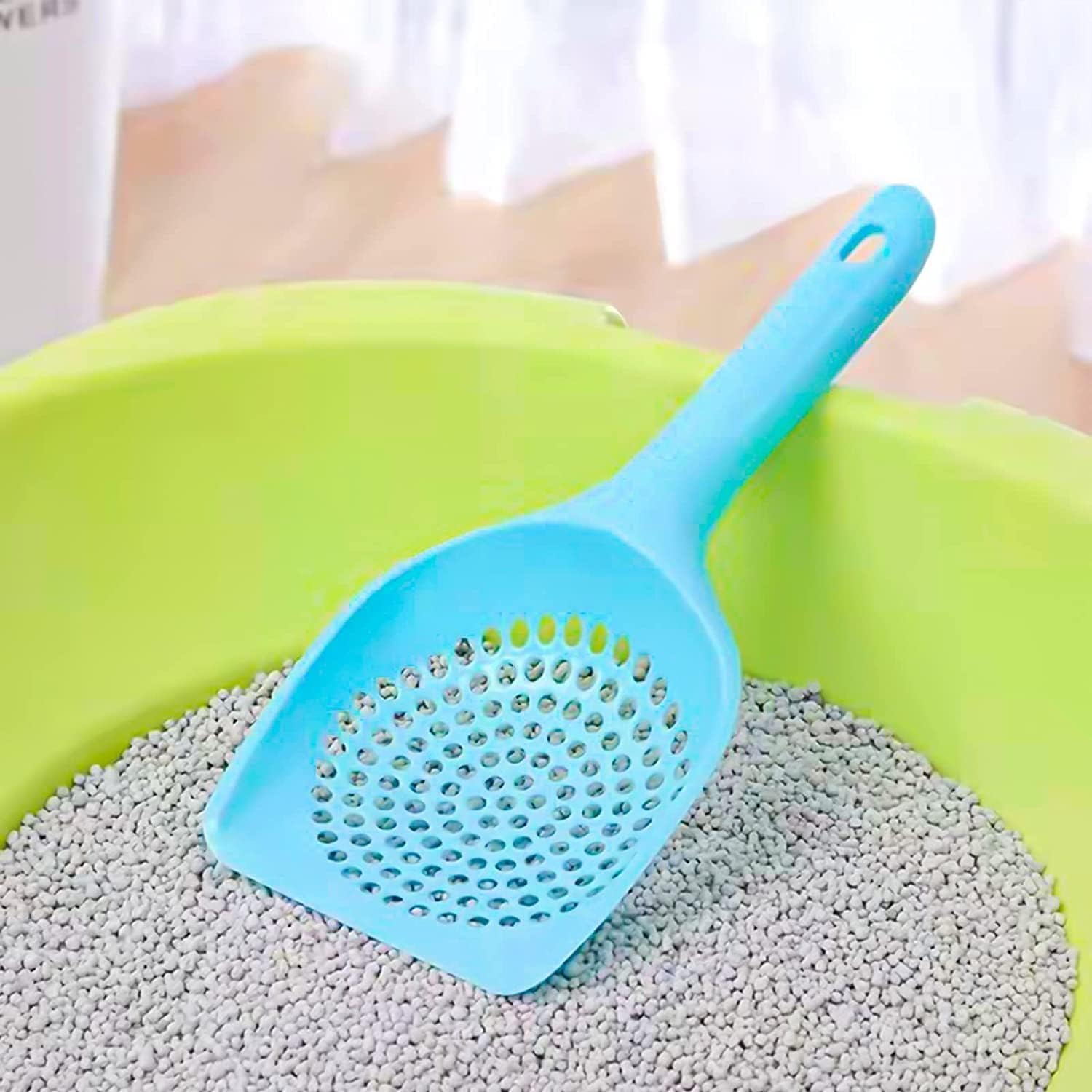 Eruinfang cat litter scoop durable-material build lasts through many uses