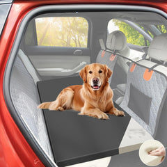 ESCRODOI dog car bed anti-slip surface helps keep pets secure on rides.