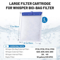 Esctabalt double-layer filter media close-up highlights debris capture for clarity.