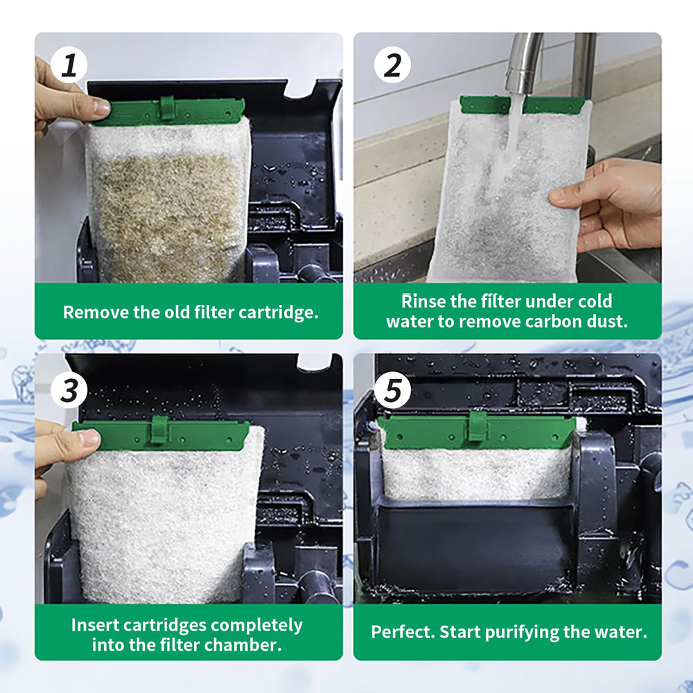 Esctabalt filter cartridge easy-installation close-up illustrates simple setup.