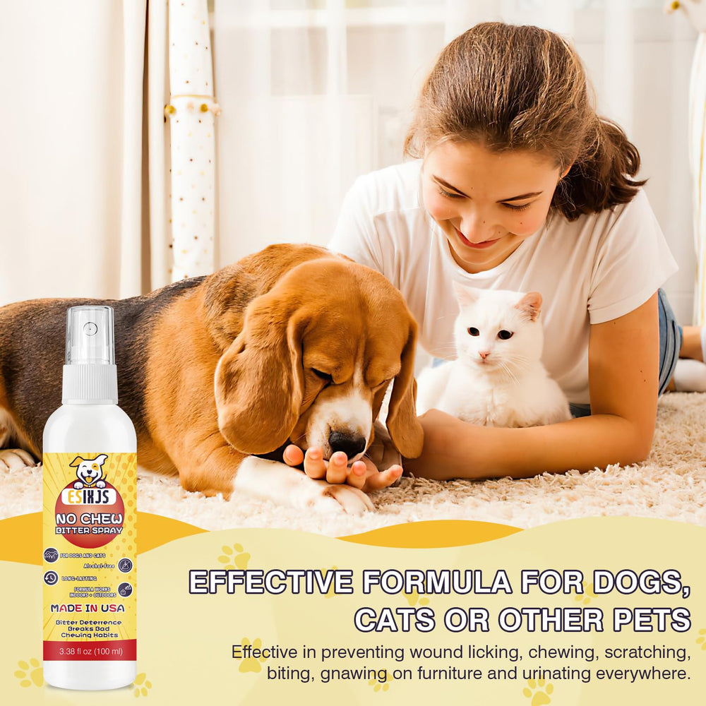 ESIXJS botanical-derived-formula close-up with natural deterrents for licking and chewing.