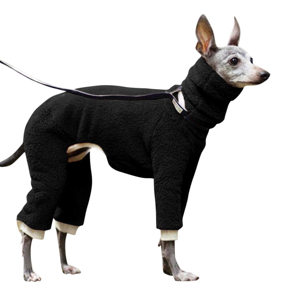 Esobo winter dog coat back view highlighting warmth and easy-on design for cold walks.