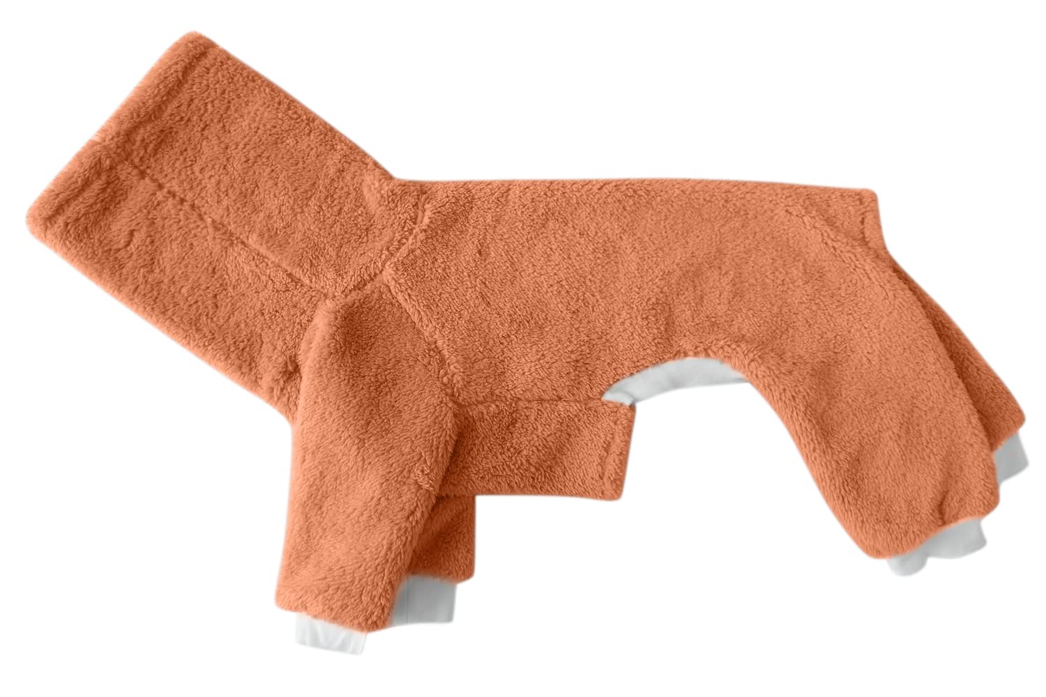 Esobo winter dog coat neck closeup highlights snug collar for neck protection.