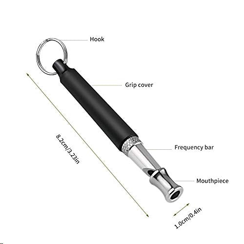 ESONLITOR dog whistle anti-loss-lanyard helps keep the whistle secure.