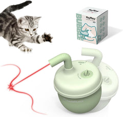 estbicn automatic laser cat toy with 360° spin for engaging indoor play