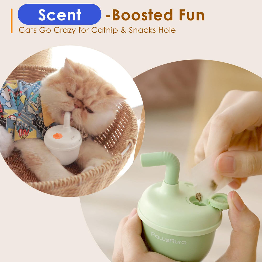 estbicn included catnip packet boosts interactive fun during sessions