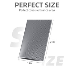 ESTHELLO Cat Litter Mat double layer trap visual reduces tracking and simplifies cleaning