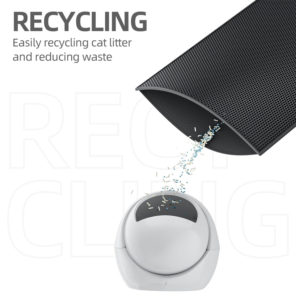 ESTHELLO easy-clean envelope design simplifies dumping litter and wiping
