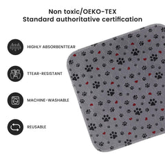 ESWIN four-layer construction with quilted top layer for comfy pet surface.