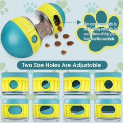 ETACCU dog puzzle toy treat-dispensing ball supports slower eating and enrichment