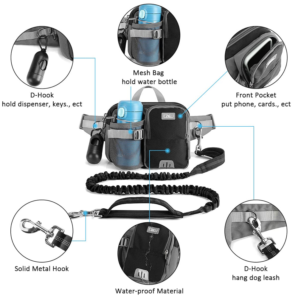 ETACCU water bottle holder integrated for quick on the go hydration