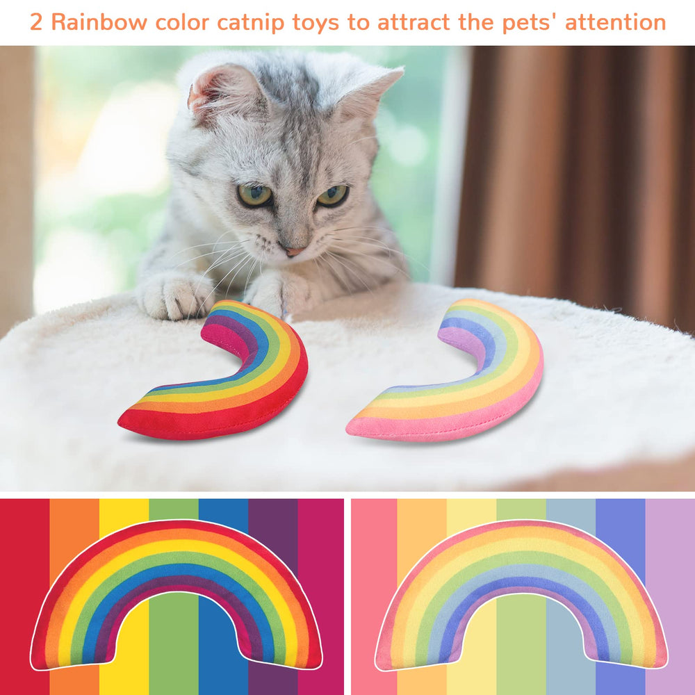 ETEKYER catnip toy gift-pack ideal for cat birthdays and holidays