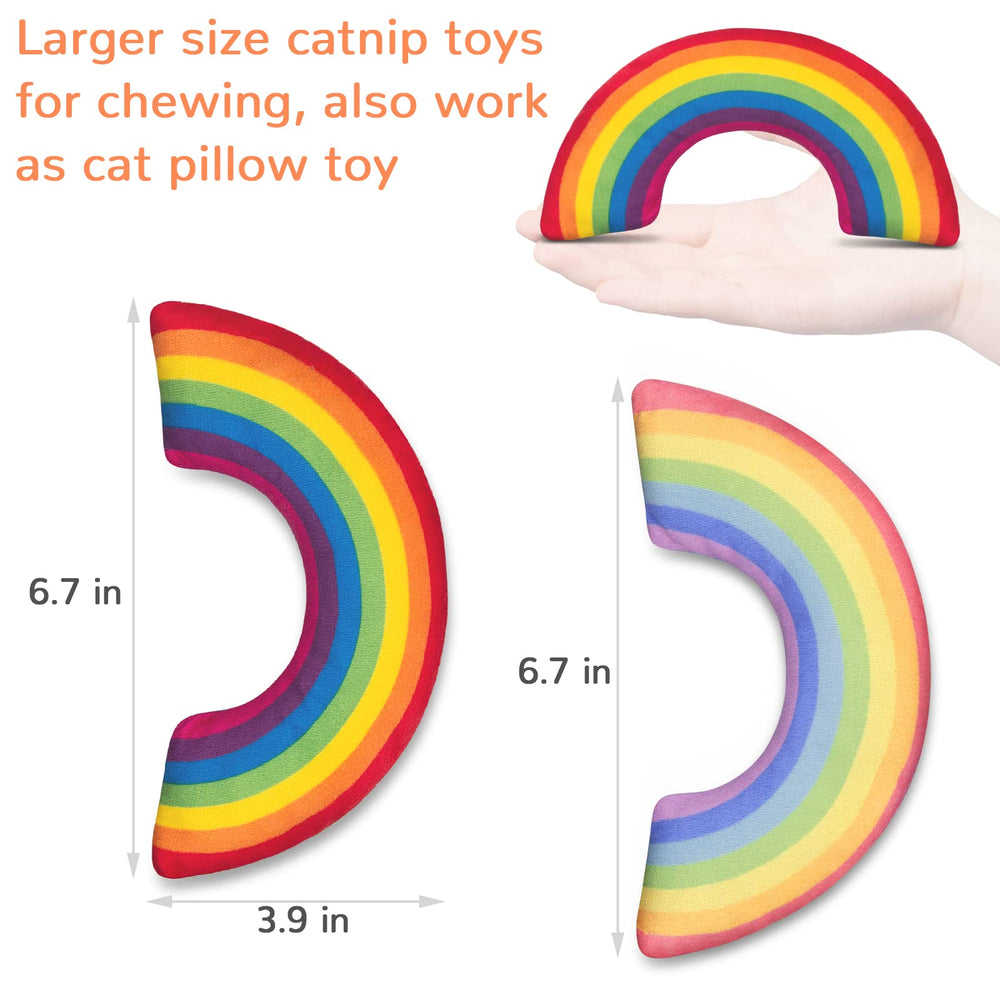 ETEKYER catnip toy interactive-soft-cotton provides gentle touch for teething kittens