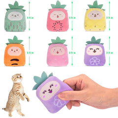 ETEKYER hand-stitched catnip toy closeup shows safe, durable craftsmanship