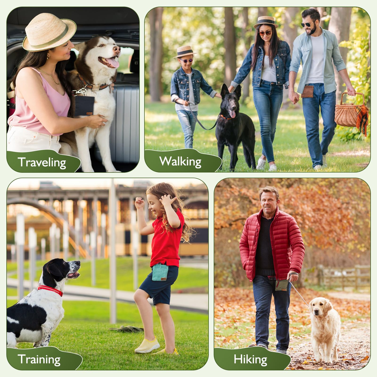 ETIAL pouch attaches to pants or harness for versatile wear during outings.