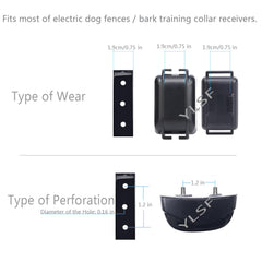 ETPET collar strap compatibility range demonstrates broad receiver-fit for multiple brands