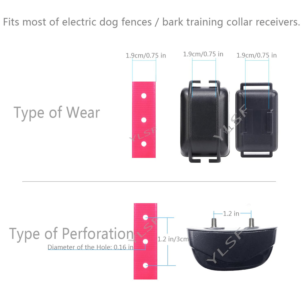 ETPET collar strap odorless-tpu: eco-friendly material ideal for odor-sensitive pets.