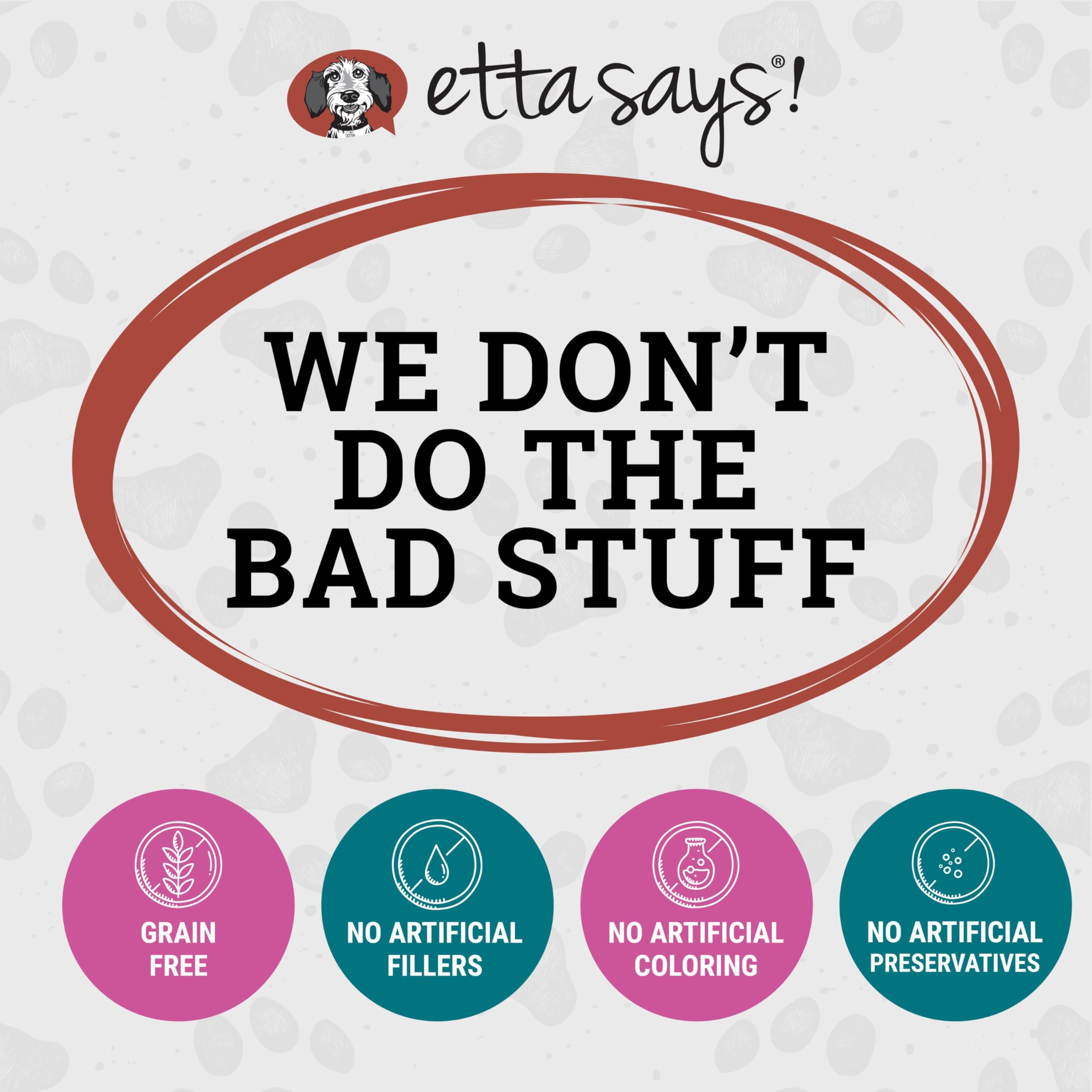 Etta Says Made in USA label image, supporting domestic sourcing for pet meals.