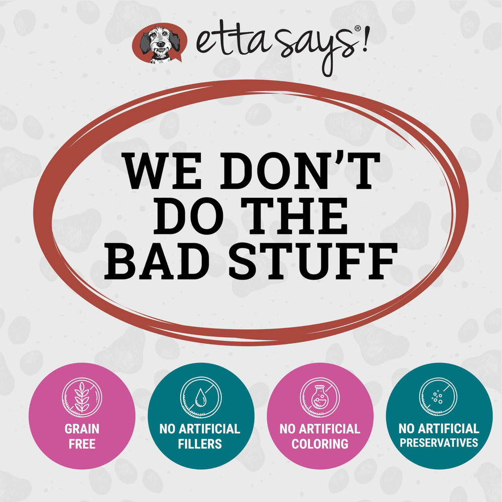 Etta Says Made in USA label image, supporting domestic sourcing for pet meals.