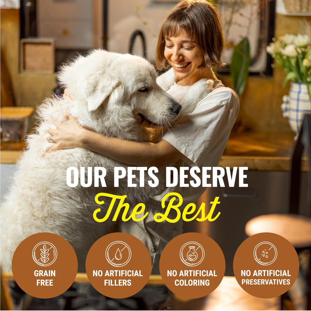 Etta Says Grain-free beef chew – supports teeth and gums while easy to digest.