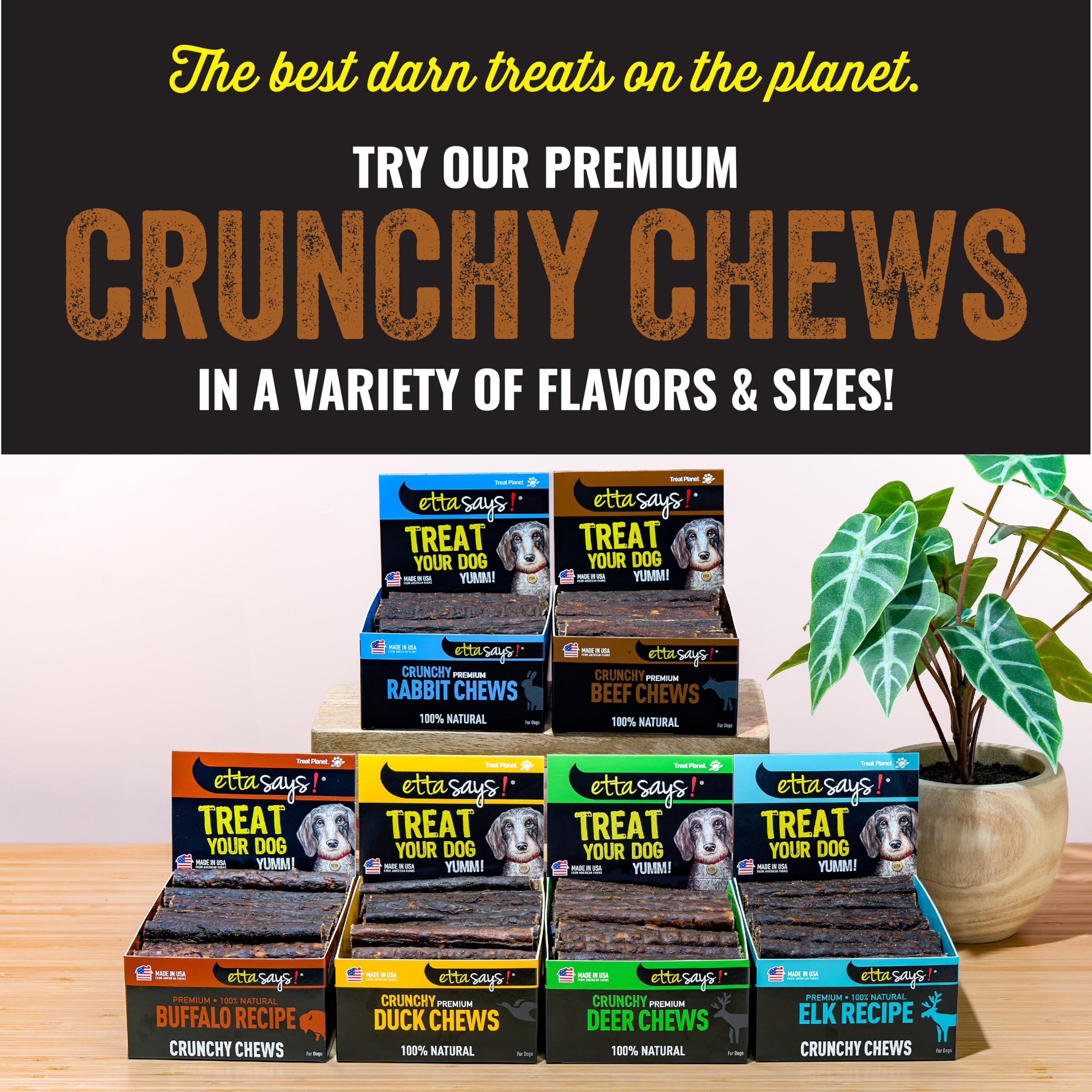 Etta Says 36-count pack – bulk option for households with multiple dogs.