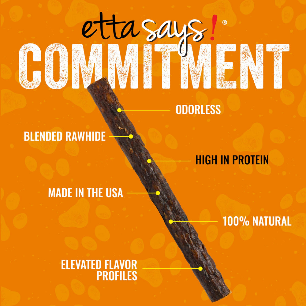 etta says! 7-inch elk chew—natural ingredients for dogs.