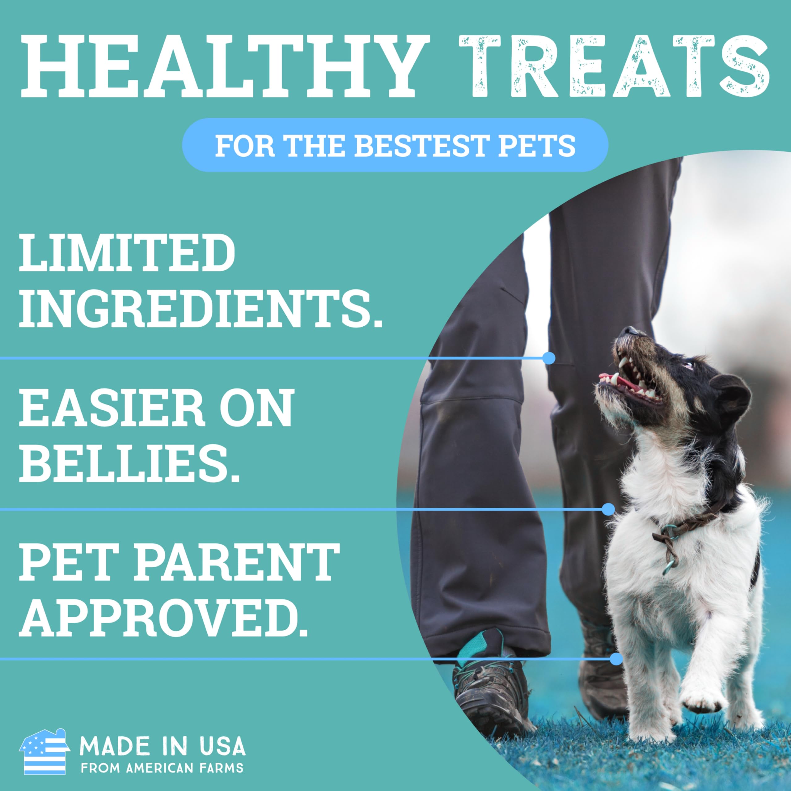 Etta Says Sit Training Treats soft bites ideal for dogs of all sizes.