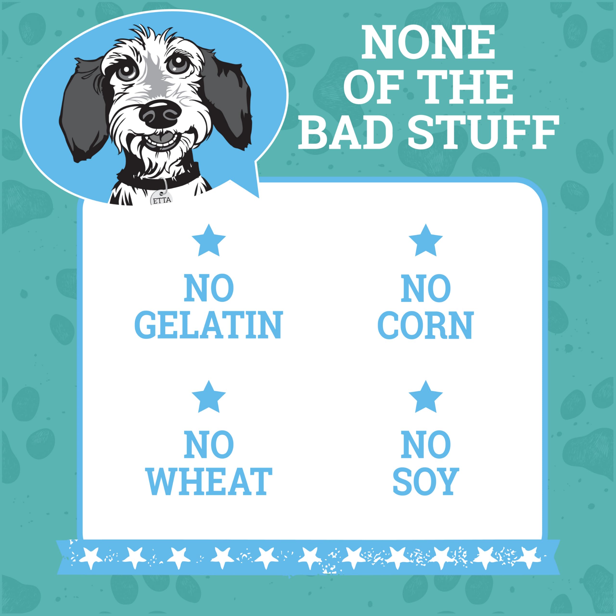 Etta Says Sit Training Treats ideal training reward during recall or sit drills.