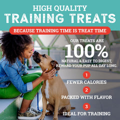 Etta Says Training Treats cheese flavor appealing for tasty rewards