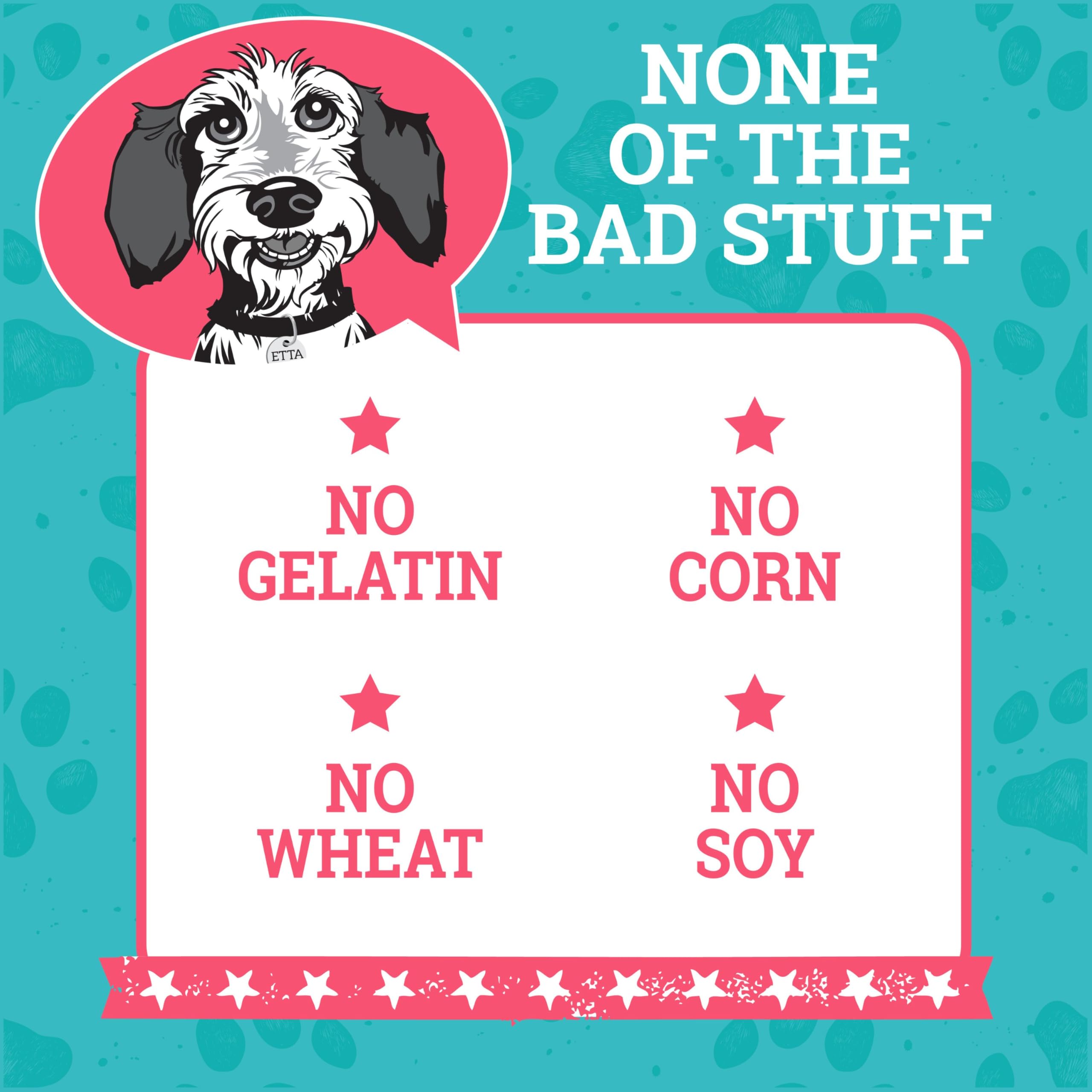 etta says! Training Treats dog training session image suggests positive reinforcement and motivation.