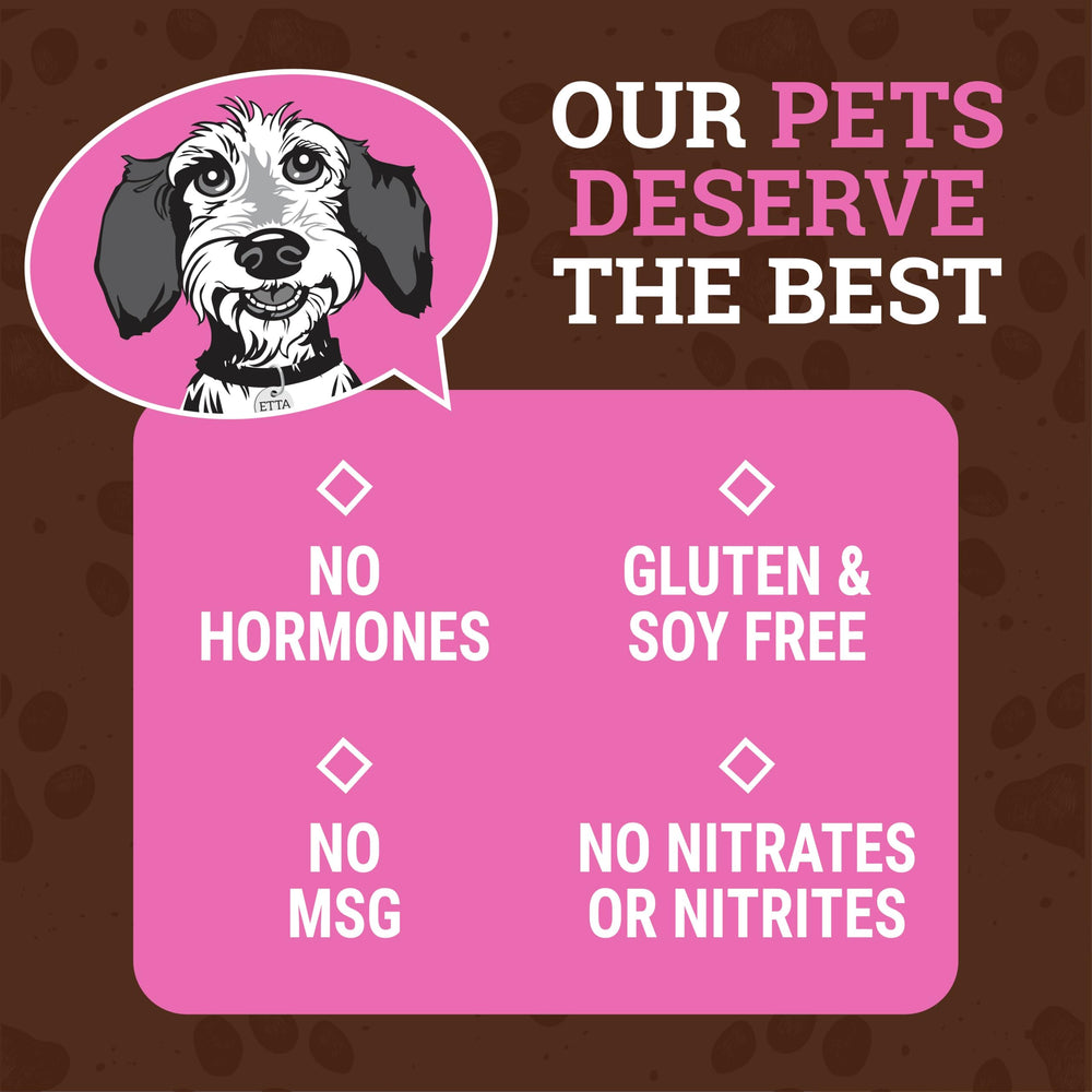 etta says! Yumm Sticks human-grade facility — produced under strict guidelines.