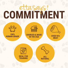 etta says! Yumm Sticks individually wrapped sticks staying fresh for on-the-go rewards.