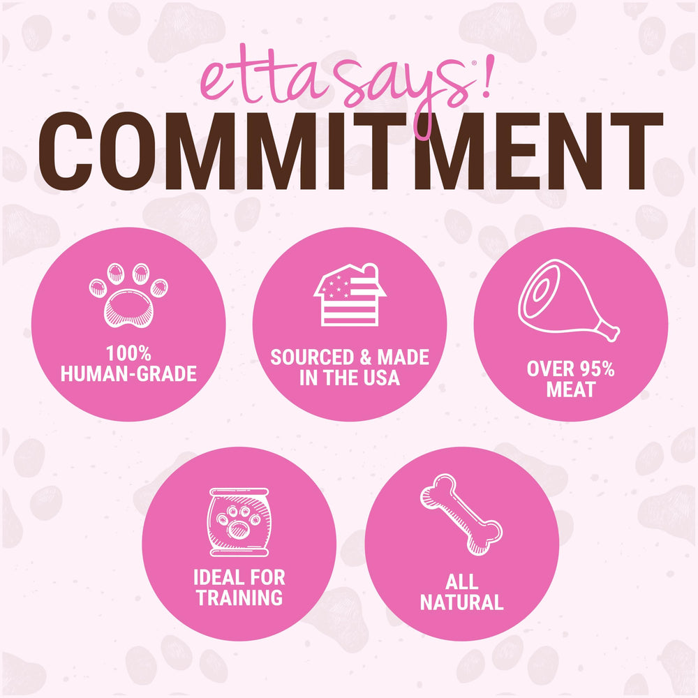 etta says! Yumm Sticks training piece — easy to break for reward moments.
