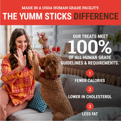 etta says! Yumm Sticks individually wrapped sticks – stays fresh between uses.