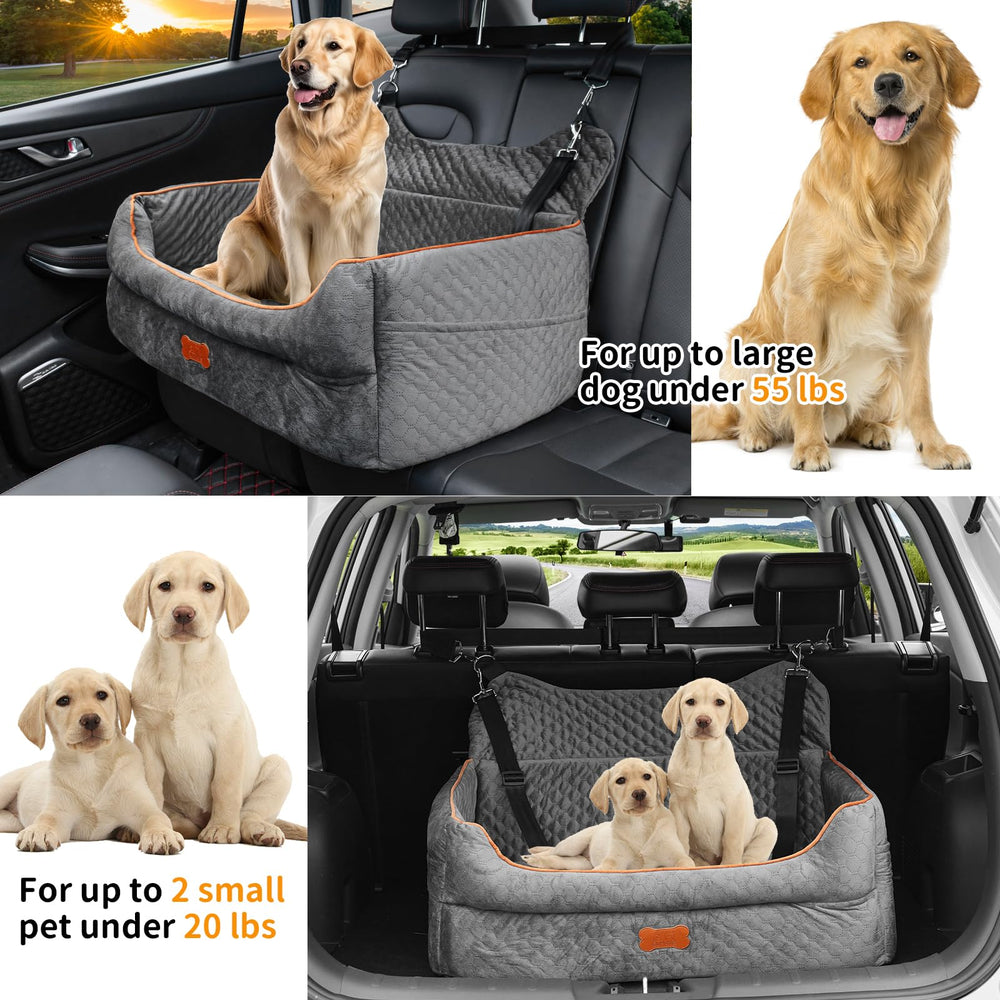 EUHAMS dimensions 31.1x20.4x12—spacious fit for large/medium dogs.