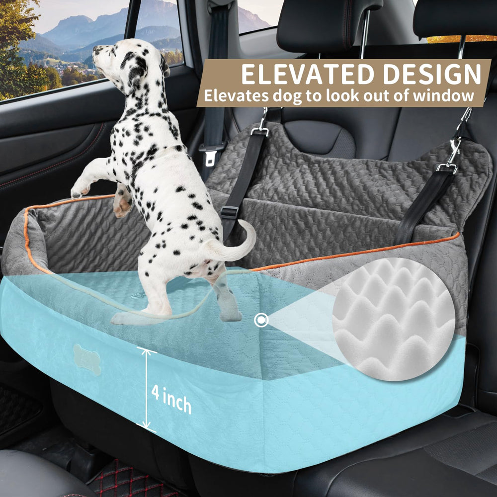 EUHAMS memory foam egg crate—soft, breathable comfort for long car trips.