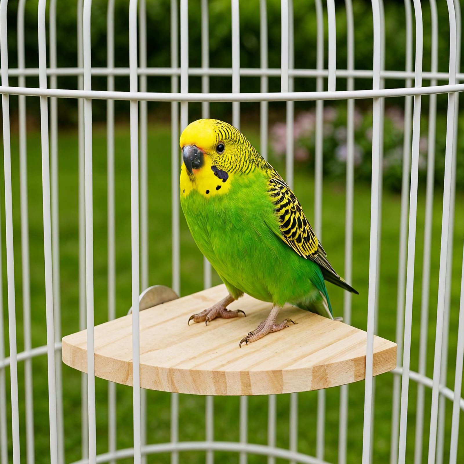EupHHonycs space-saving design fits corner cages without crowding.
