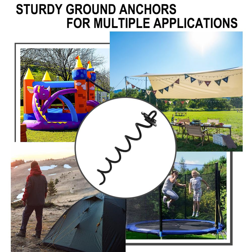 Eurmax USA bonus tie-down straps support quick securement of gear and tents.