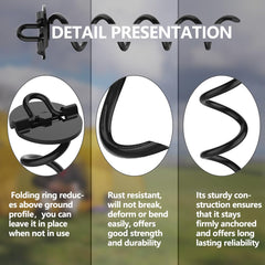 Eurmax USA portable anchors ideal for camping or travel in new environments.