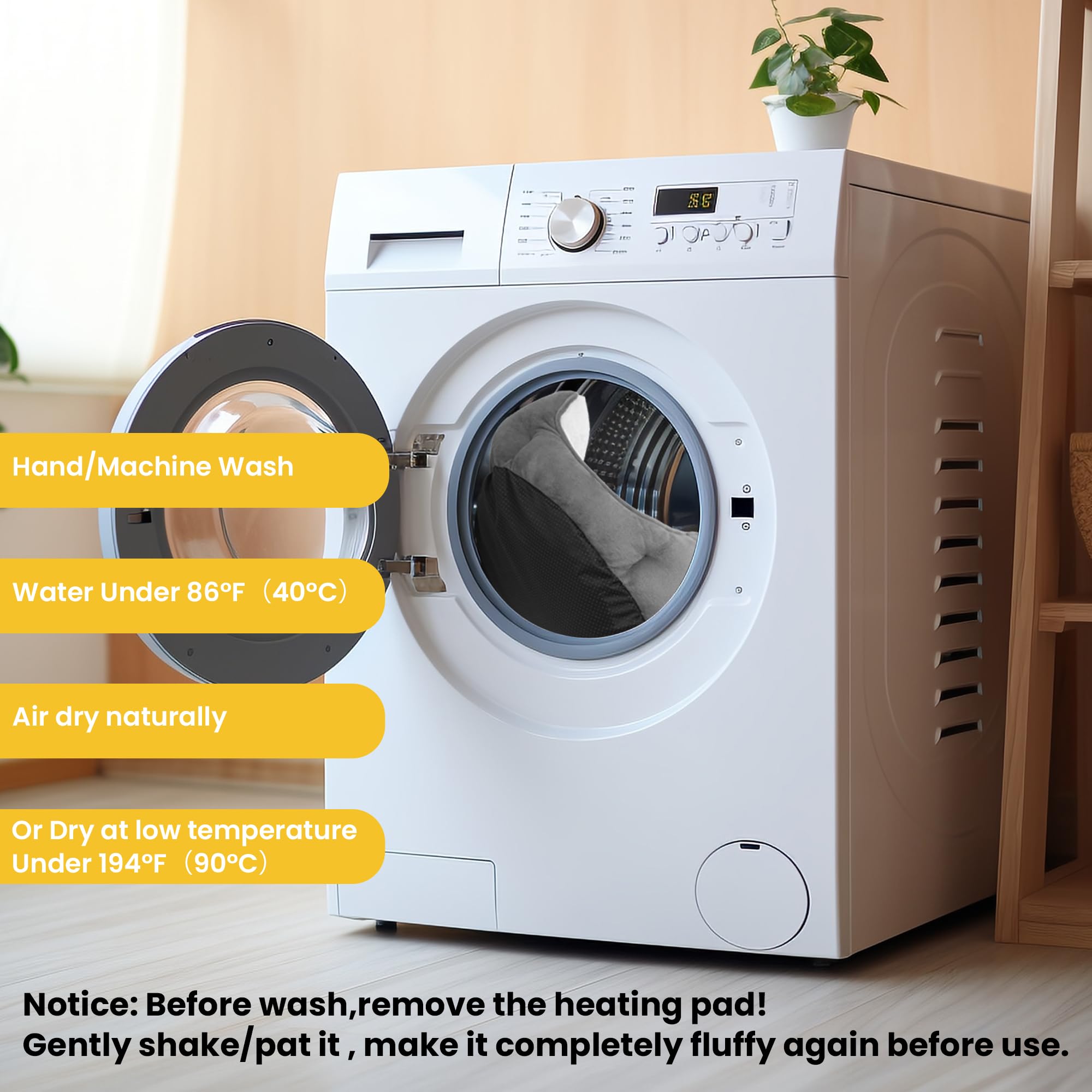 EursurePet energy-efficient low-voltage design reduces power use.