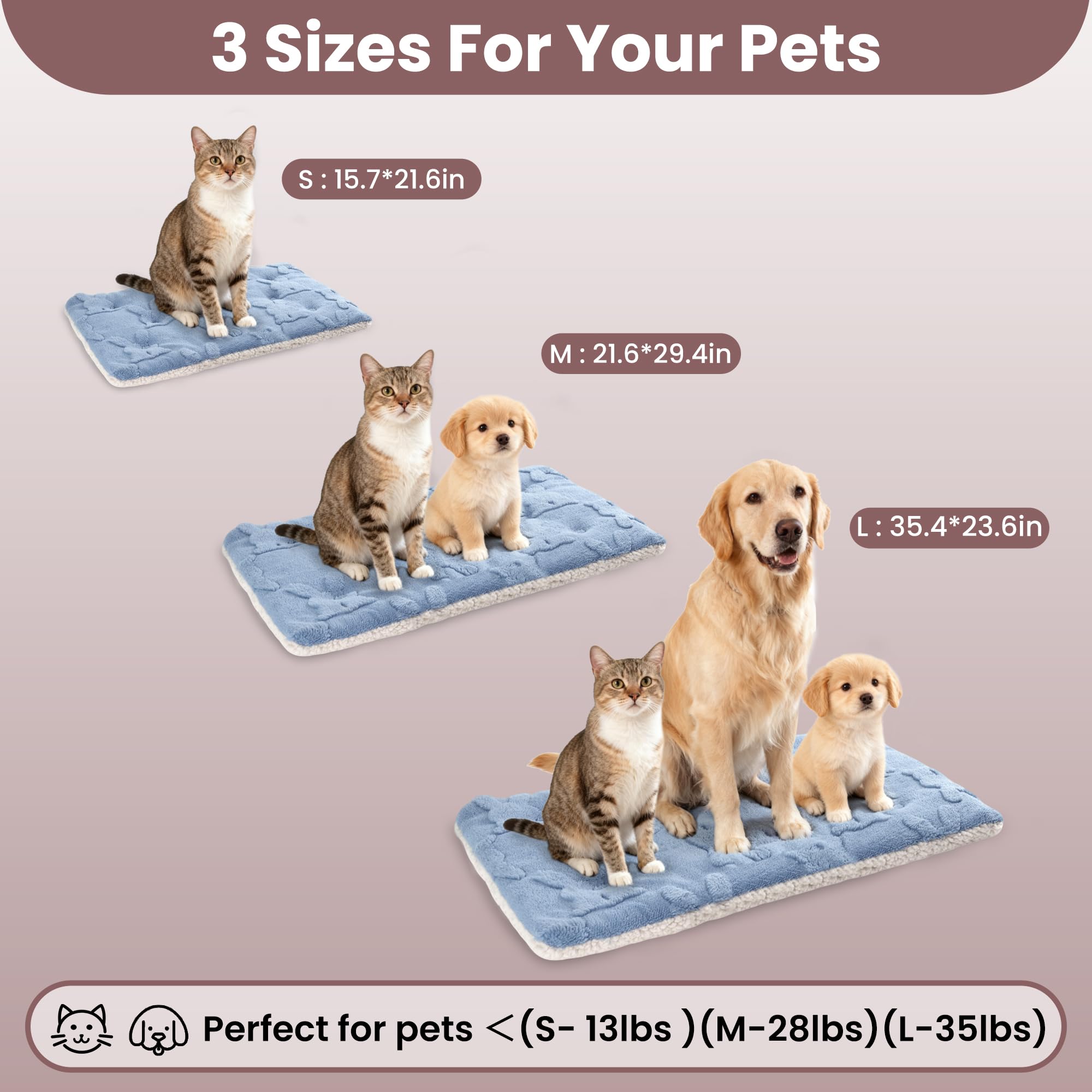 EursurePet self-warming bed durable flannel base with secure stitching.
