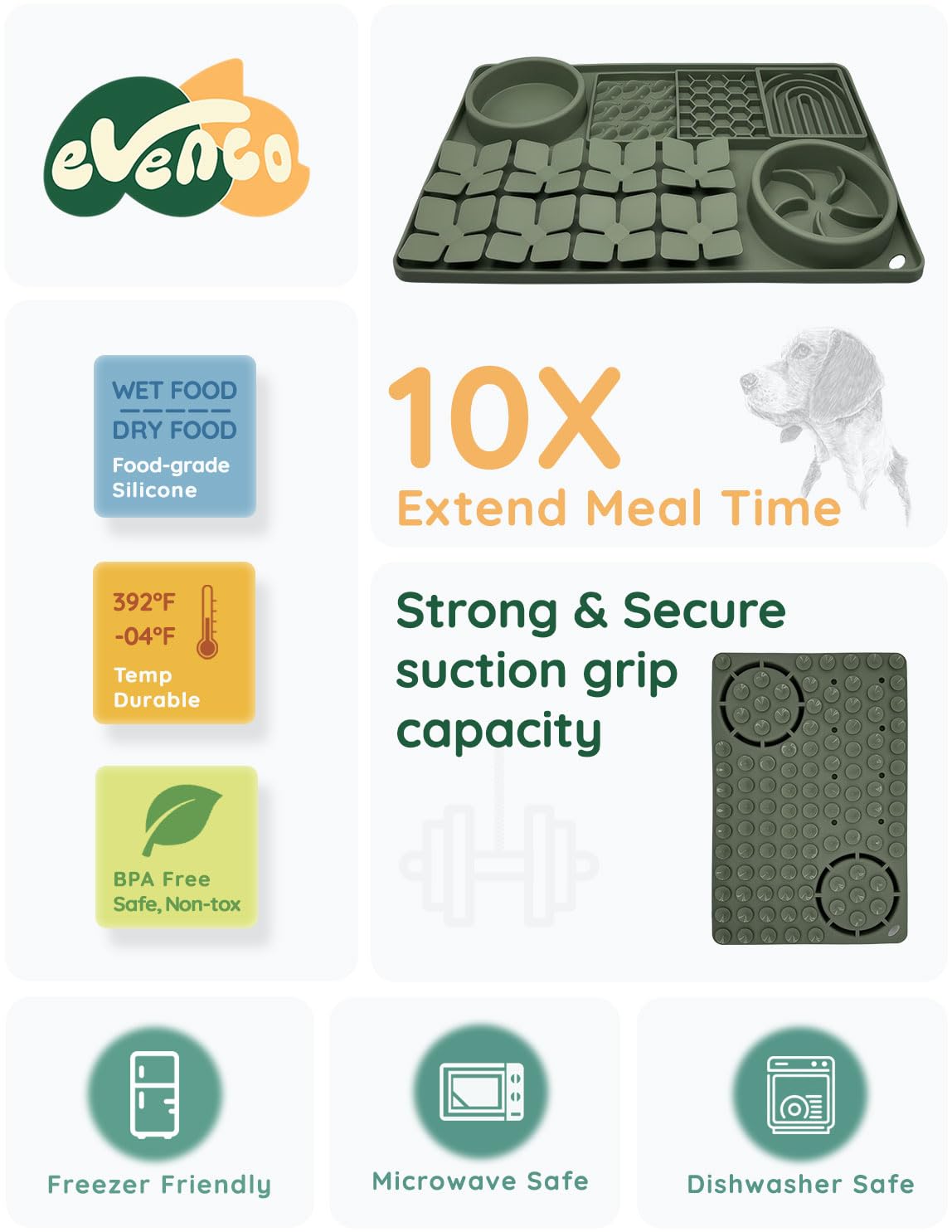 Evenco puzzle toy supports mental engagement during feeding and play