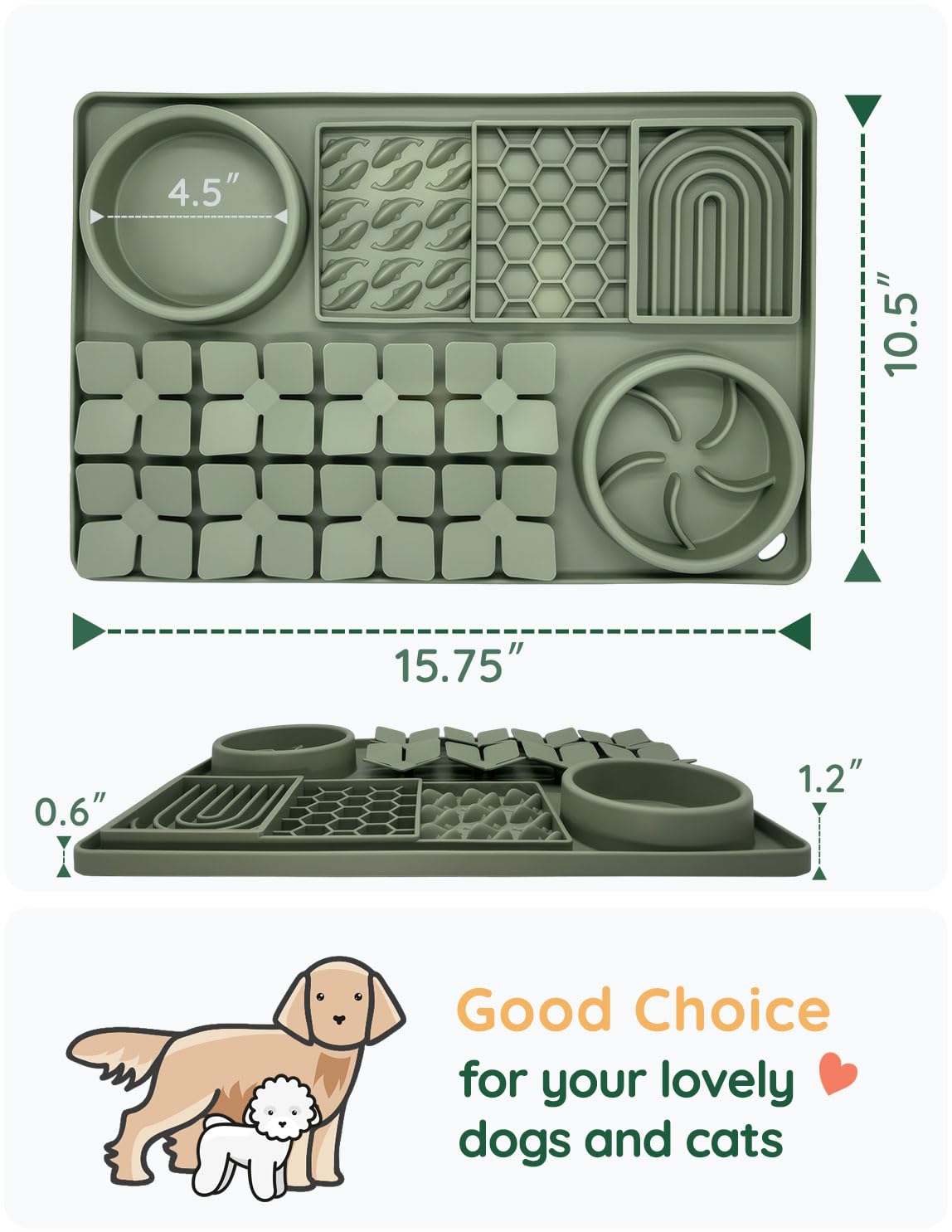 Evenco silicone lick mat with suction cups enabling steady play and extended licking sessions