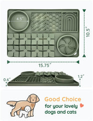 Evenco silicone lick mat with suction cups enabling steady play and extended licking sessions