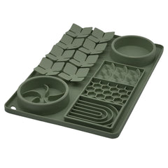 Evenco slow feeder bowl closeup for mindful eating and reduced gulping