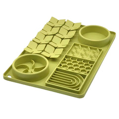 Evenco slow feeder bowl silicone with suction keeps meals steady during feeding