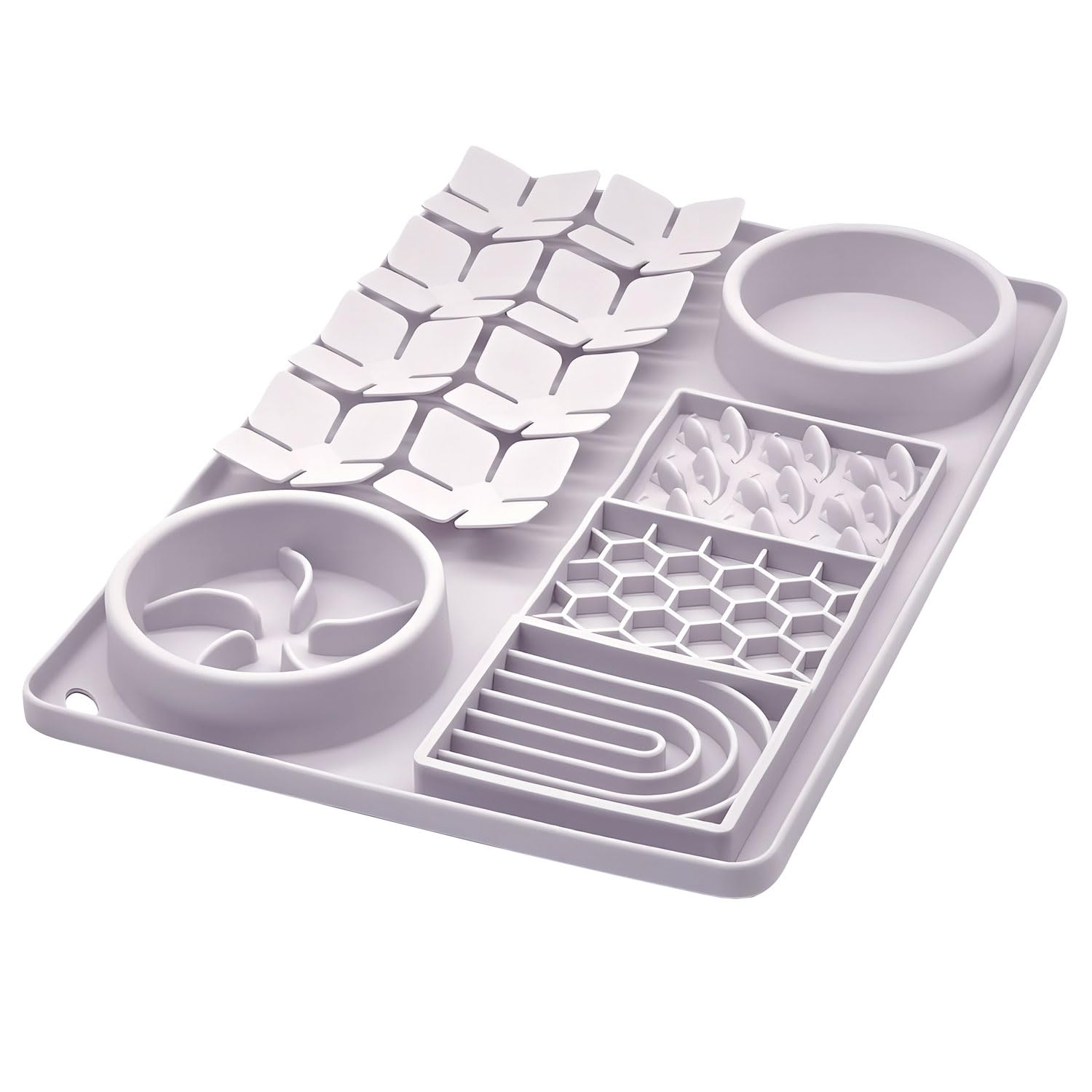 Evenco slow-feeder bowl with suction cups keeps meals steady for calm eating.