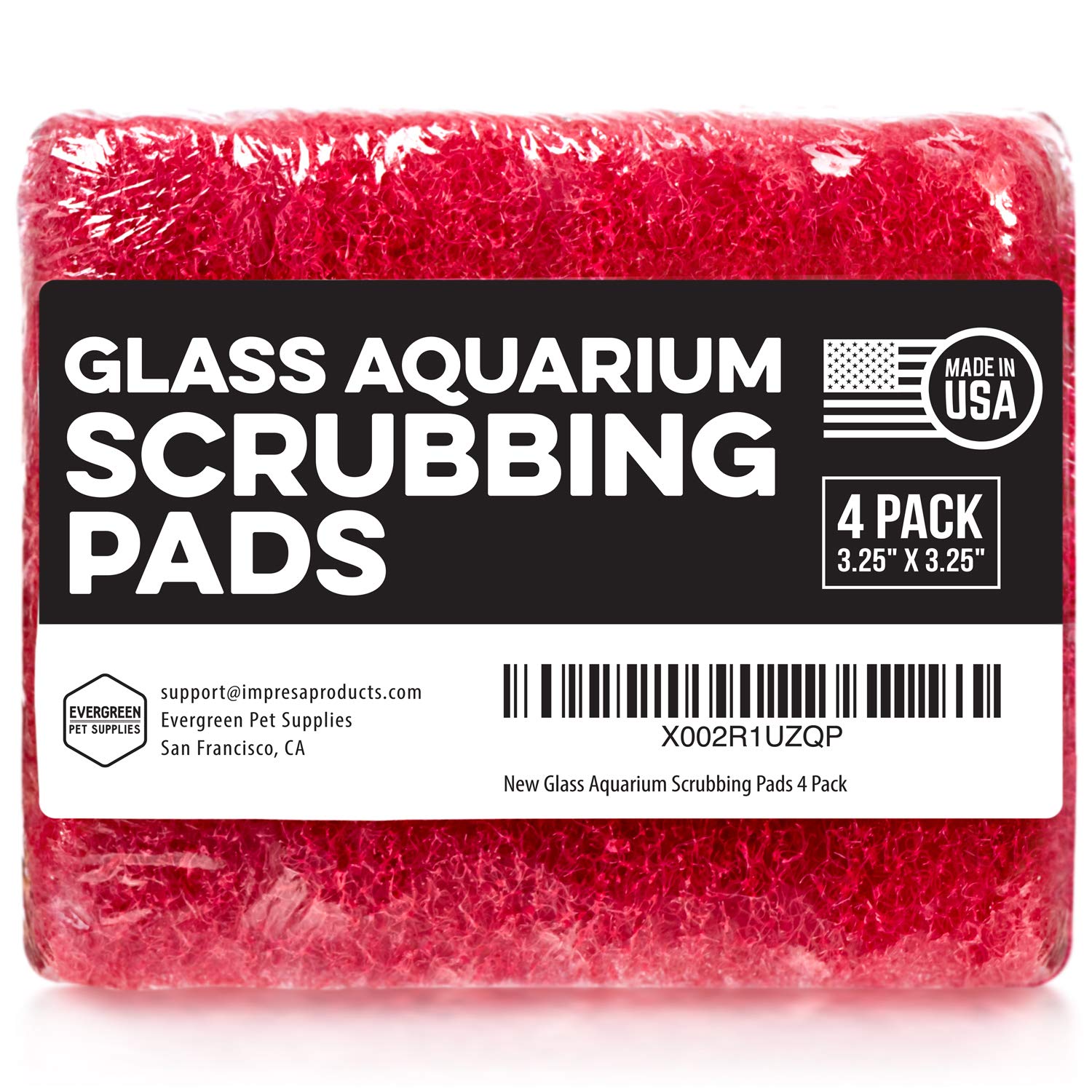Evergreen glass scrubber in use demonstrates reach to every nook.